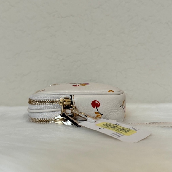 Coach Sadie Crossbody Clutch With Cherry Print - Picture 7 of 12